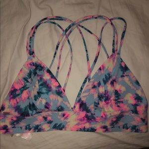 Pink Sports Bra